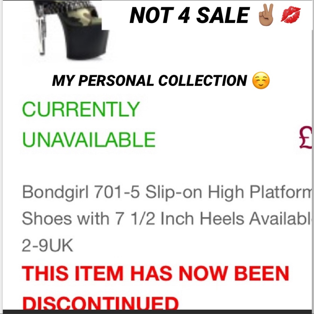 PLEASER Bondgirl CamoGunHeel Discontinued NOT4SALE - Picture 7 of 7